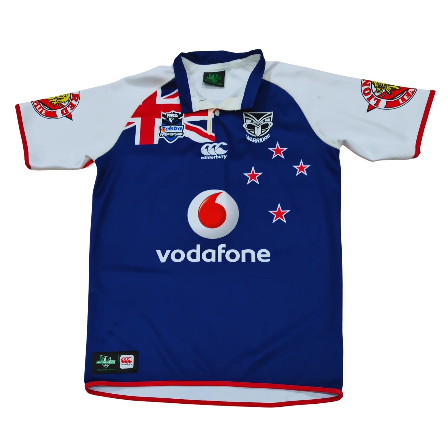 New Zealand Warriors 2011 Retro Away Jersey Replica