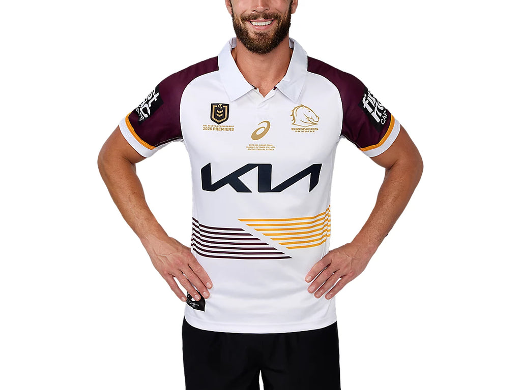 Brisbane Broncos 2025 Premiers Jersey Replica
