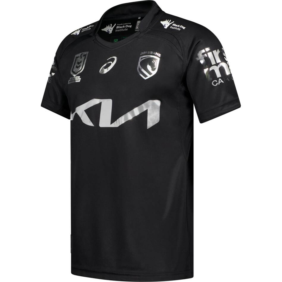 Brisbane Broncos 2026 Black Jersey Replica