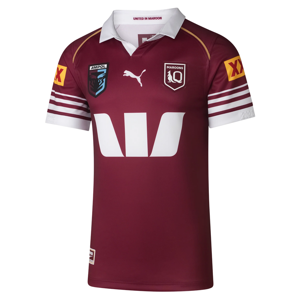 Queensland Maroons 2026 State Of Origin Jersey Replica