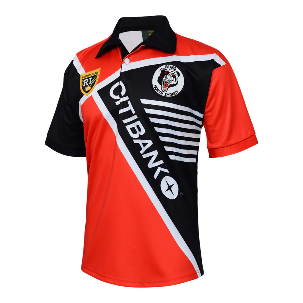 North Sydney Bears 1996 Retro Jersey Replica