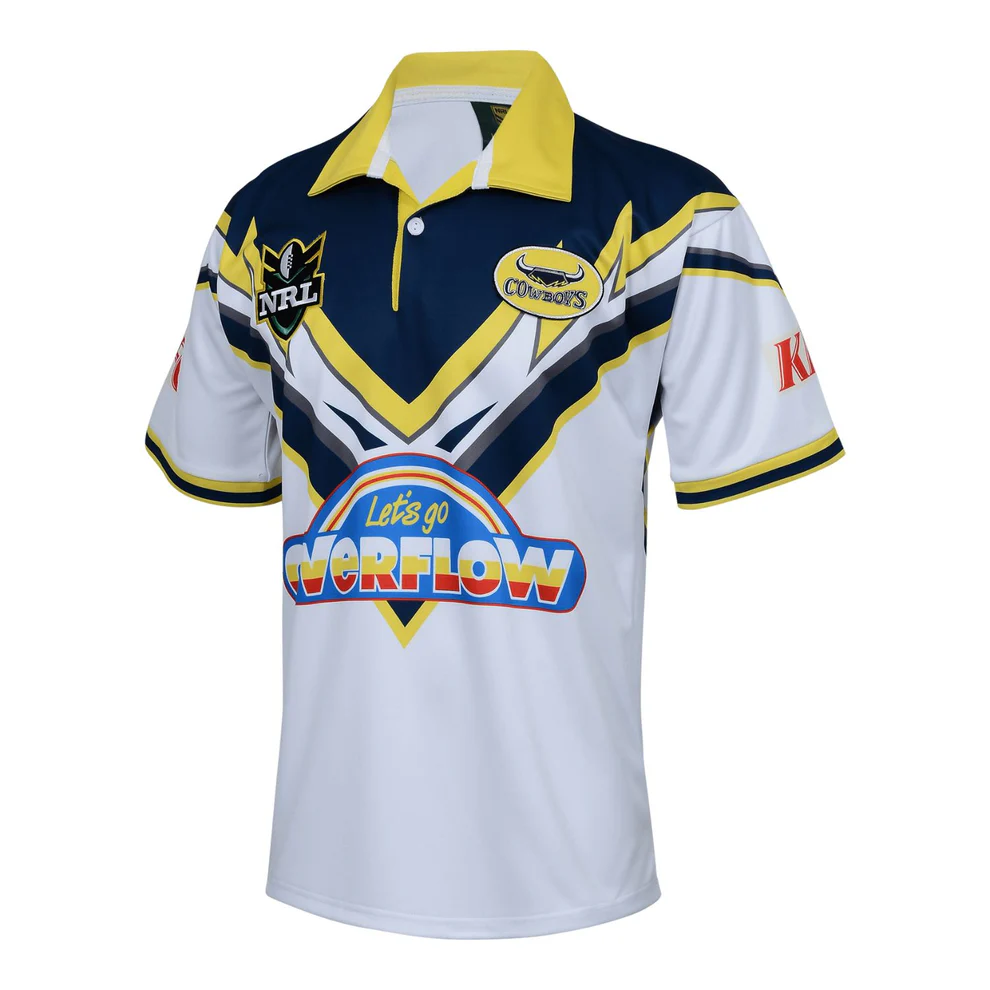 North Queensland Cowboys 2000 Retro Home Jersey Replica