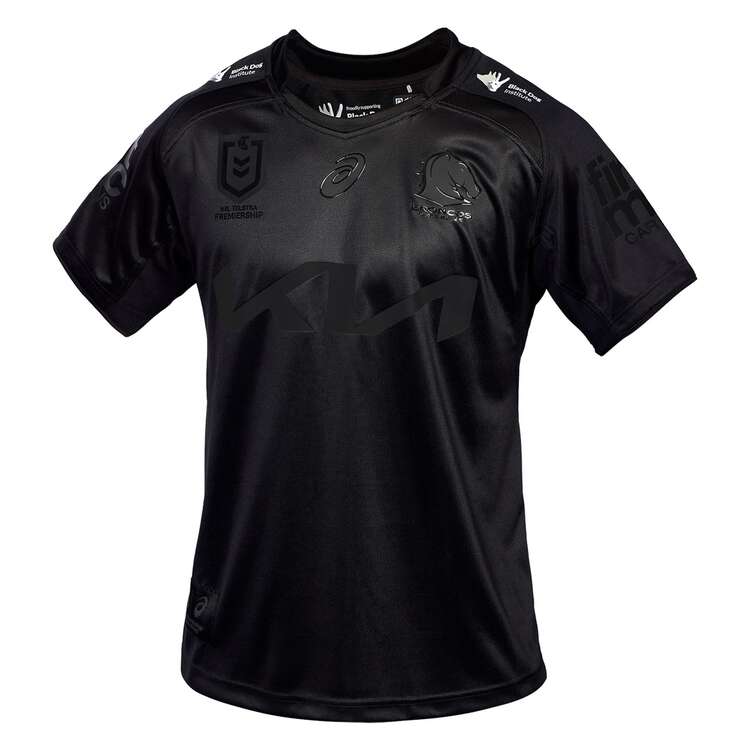 Brisbane Broncos 2025 Black Jersey Replica