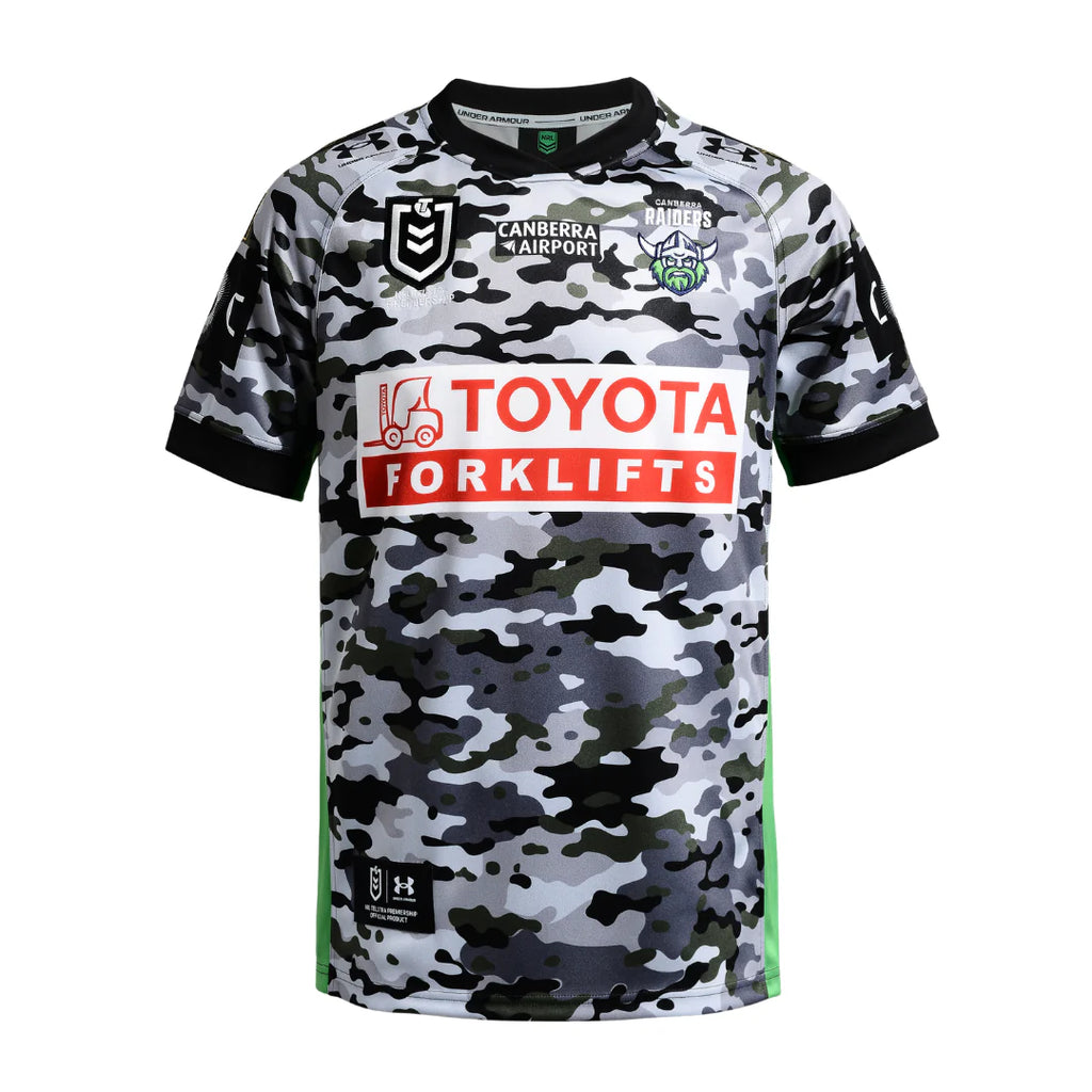 Canberra Raiders 2026 Anzac Jersey Replica