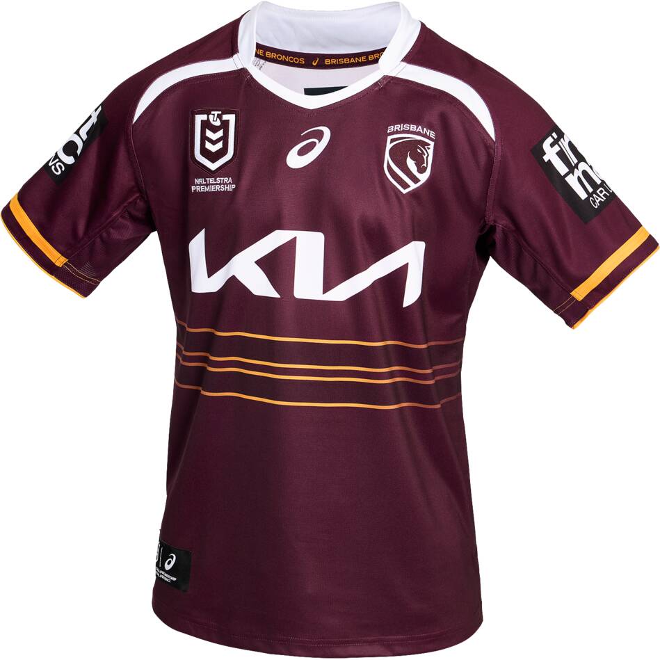 Brisbane Broncos 2026 Home Jersey Replica