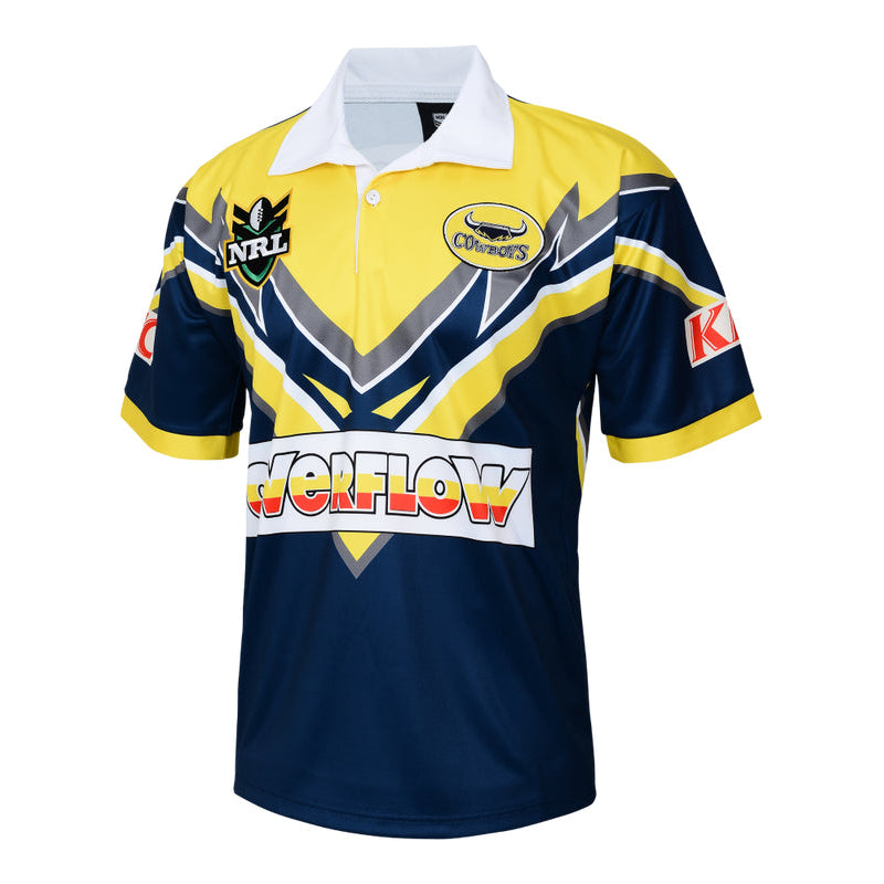 North Queensland Cowboys 2000 Retro Away Jersey Replica