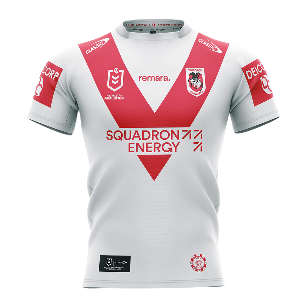 St George Illawarra Dragons 2026 Vegas Jersey Replica