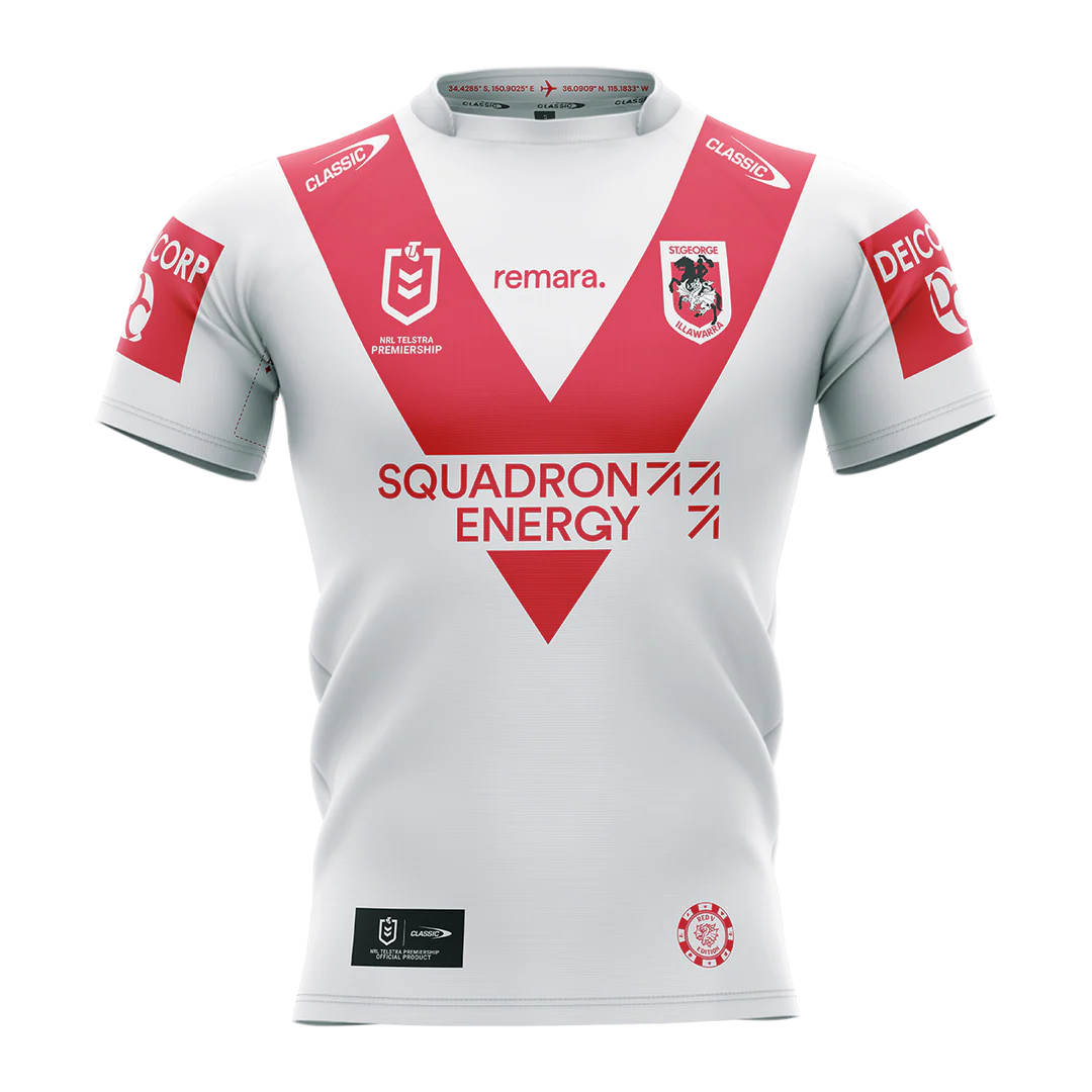 St George Illawarra Dragons 2026 Vegas Jersey Replica