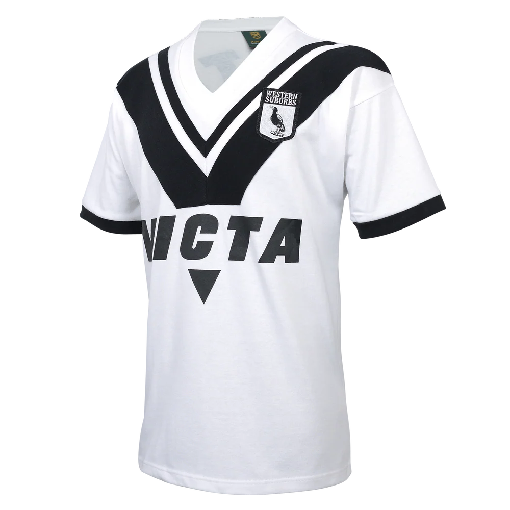 Western Magpies 1979 Retro Reverse Jersey Replica