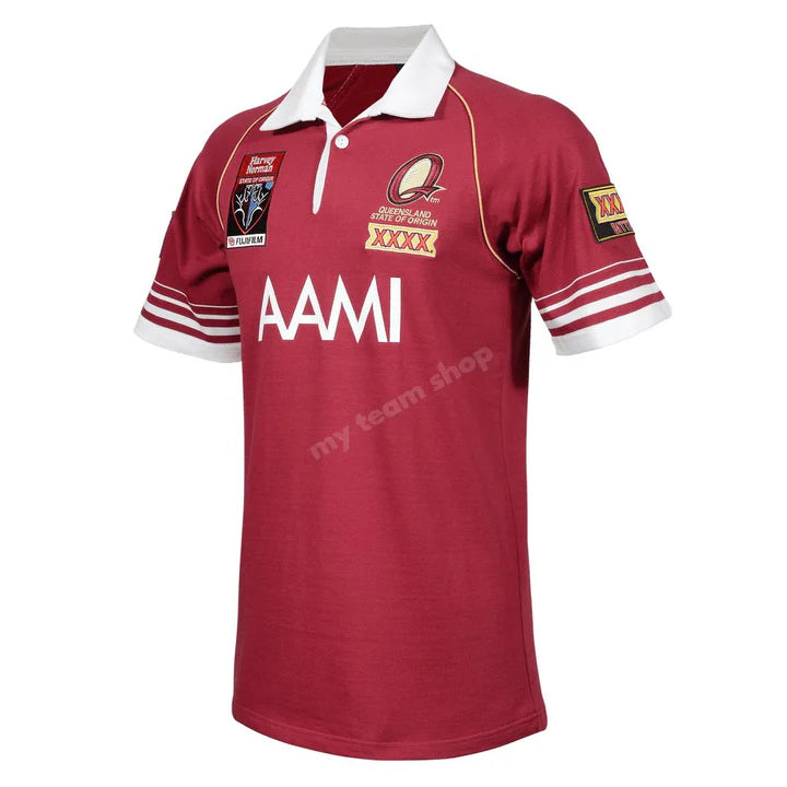 Queensland Maroons 2006 Retro Jersey Replica