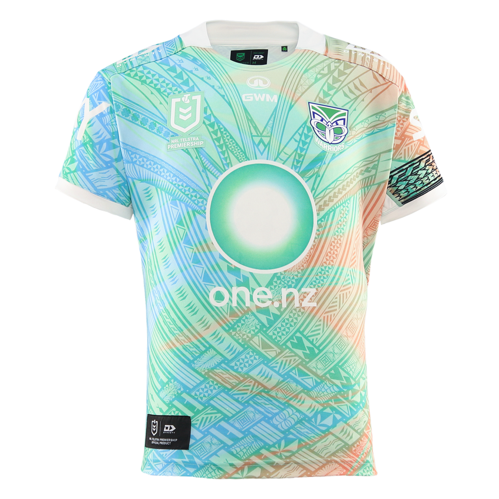 New Zealand Warriors 2025 Pasifika Jersey Replica